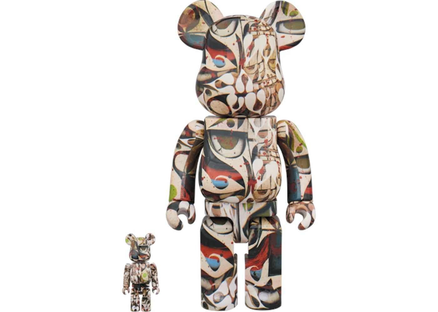 Bearbrick Phil Frost 100% &
400% Set Tan