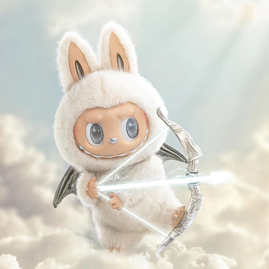 Pop Mart The Monsters Labubu Zimomo Angel in Clouds Figure