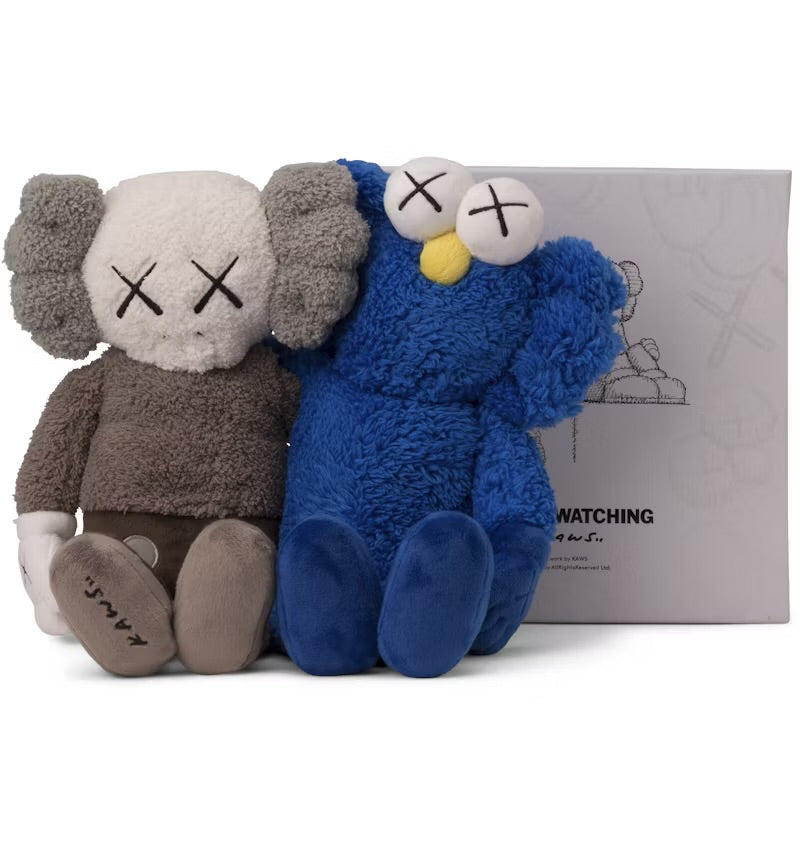 KAWS Seeing/Watching Plush
Grey/Blue