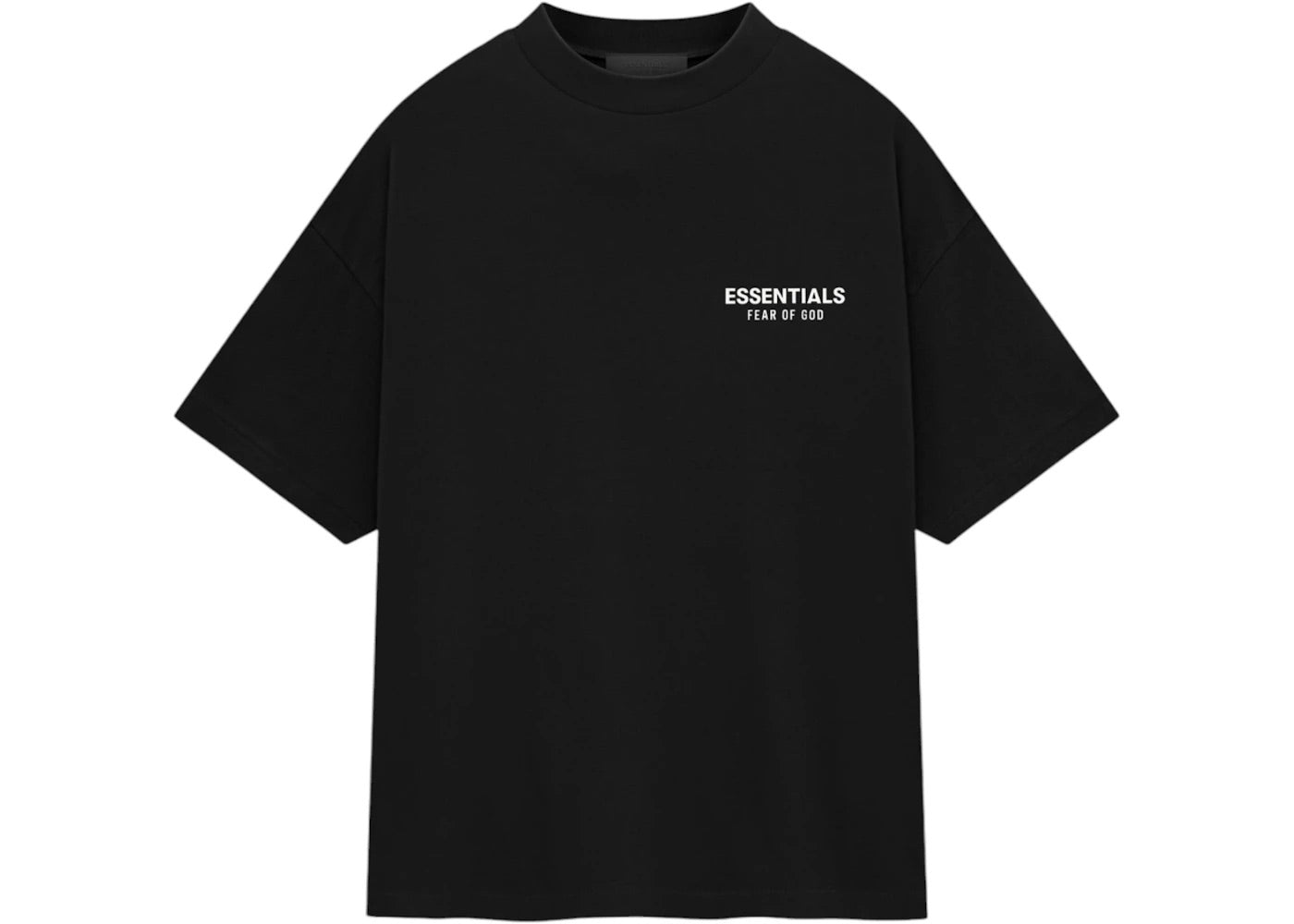 Fear of God Essentials Jersey Crewneck Tee Black