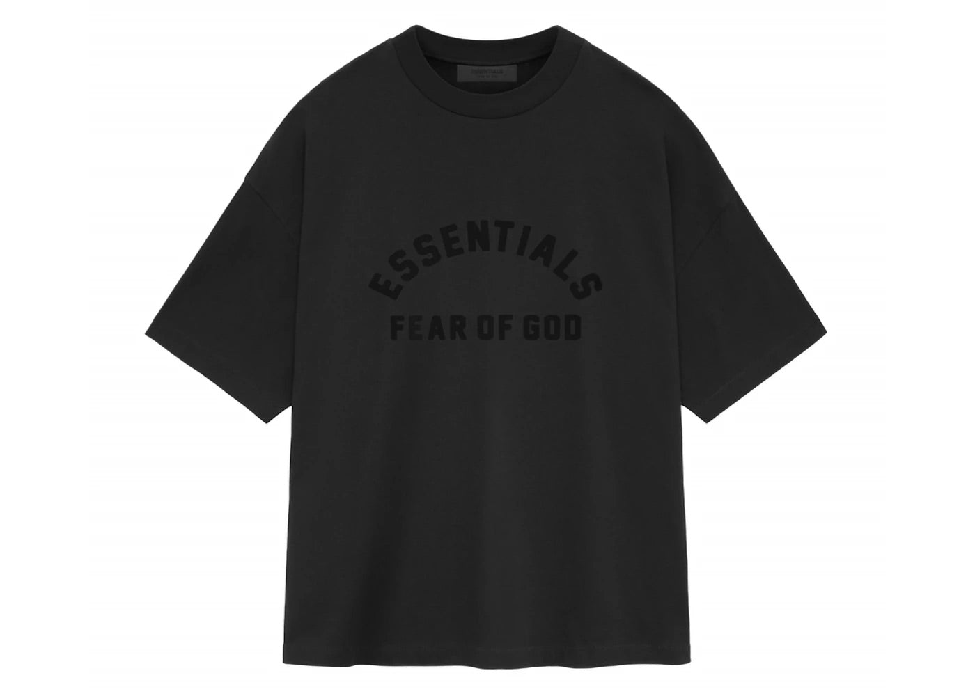 Fear Of God Essentials Heavy Jersey Crewneck Tee Jet Black