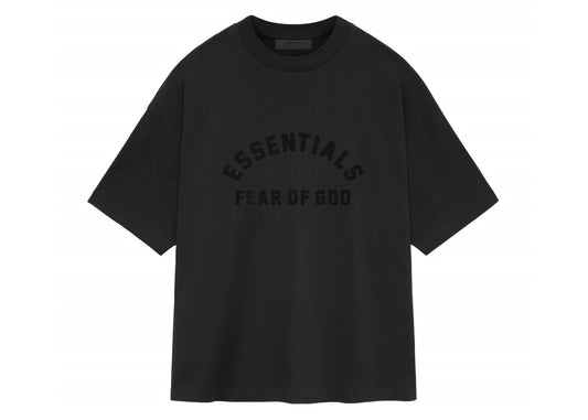 Fear Of God Essentials Heavy Jersey Crewneck Tee Jet Black