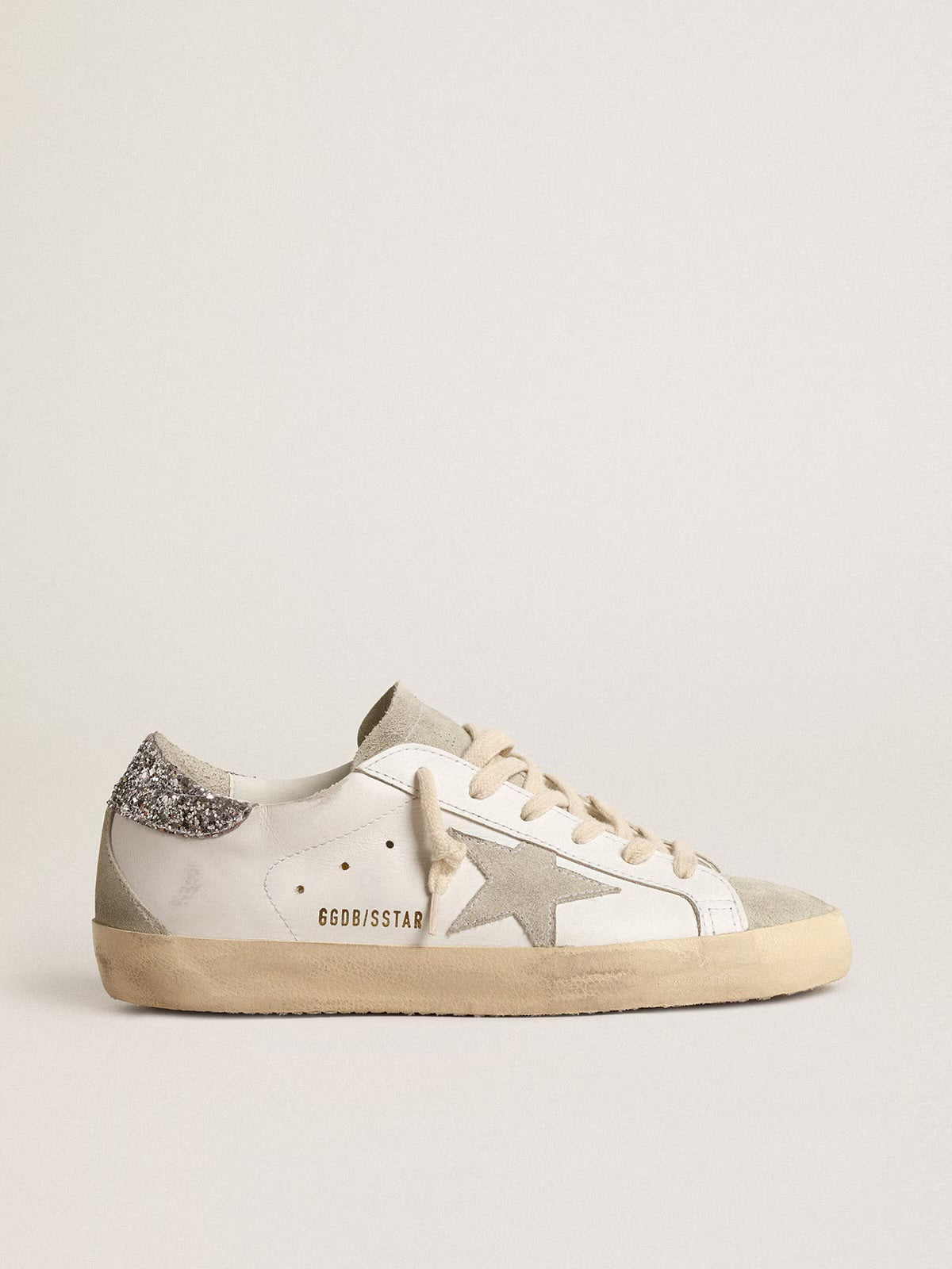 Golden Goose Super-Star White Sparkle
