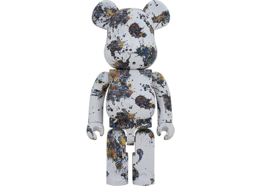 BEARBRICK JACKSON POLLOCK STUDIO (SPLASH) 1000%