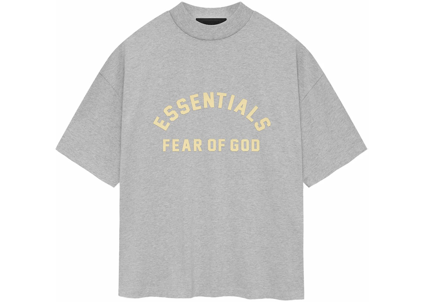 Fear of God Essentials Heavy Jersey S/S Tee Dark Heather Oatmeal