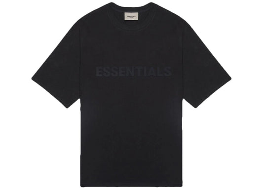 Fear of God Essentials Boxy T-Shirt Applique Logo Dark Slate/Stretch Limo/Black