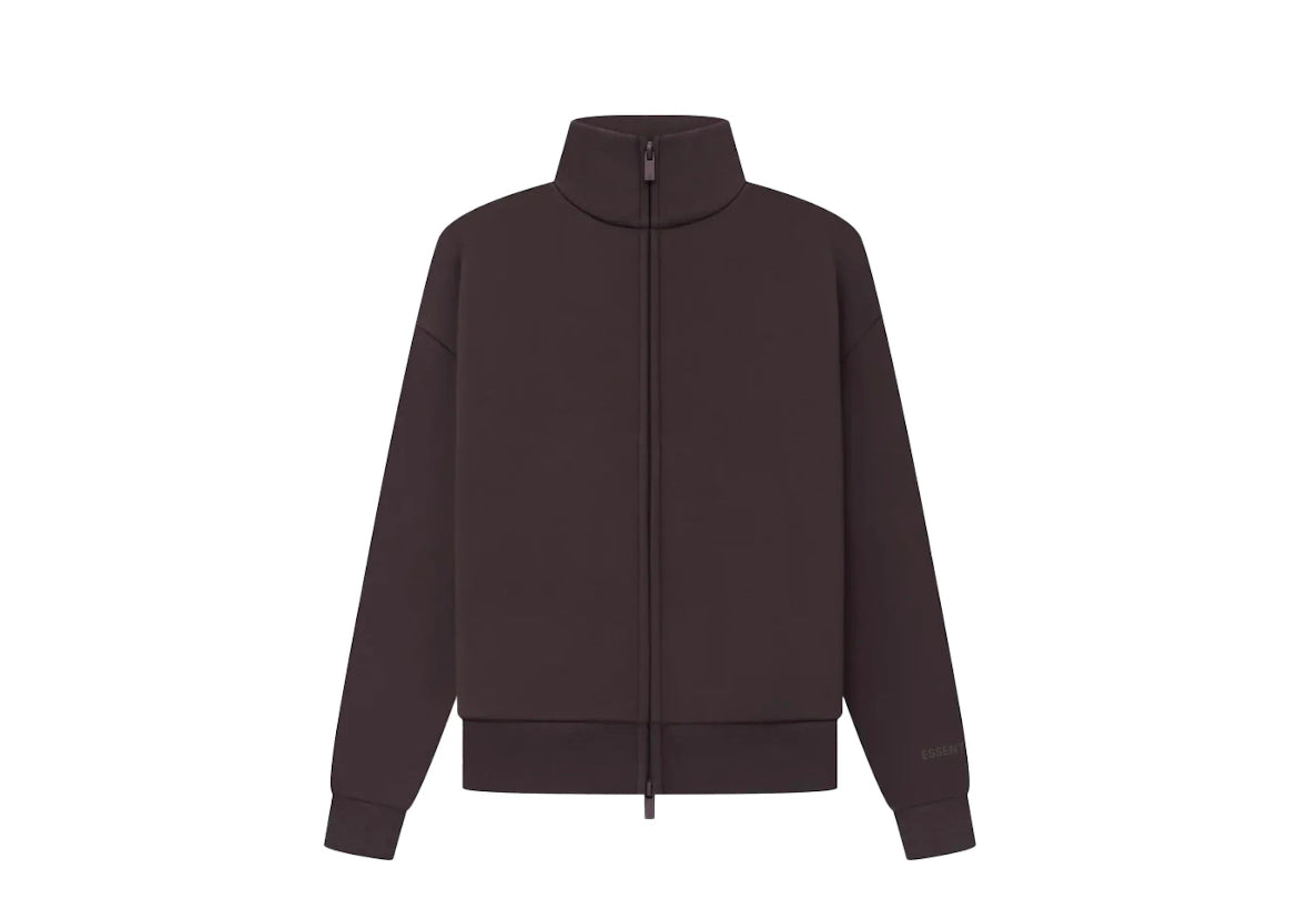 FEAR OF GOD ESSENTIALS FULL ZIP UP PLUM