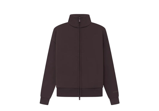 FEAR OF GOD ESSENTIALS FULL ZIP UP PLUM