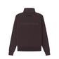 FEAR OF GOD ESSENTIALS FULL ZIP UP PLUM