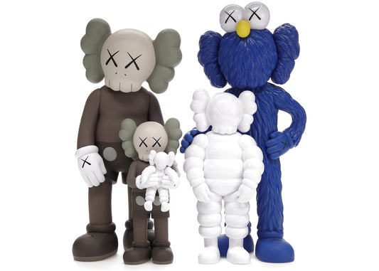 KAWS FIGURE FAMILY BROWN