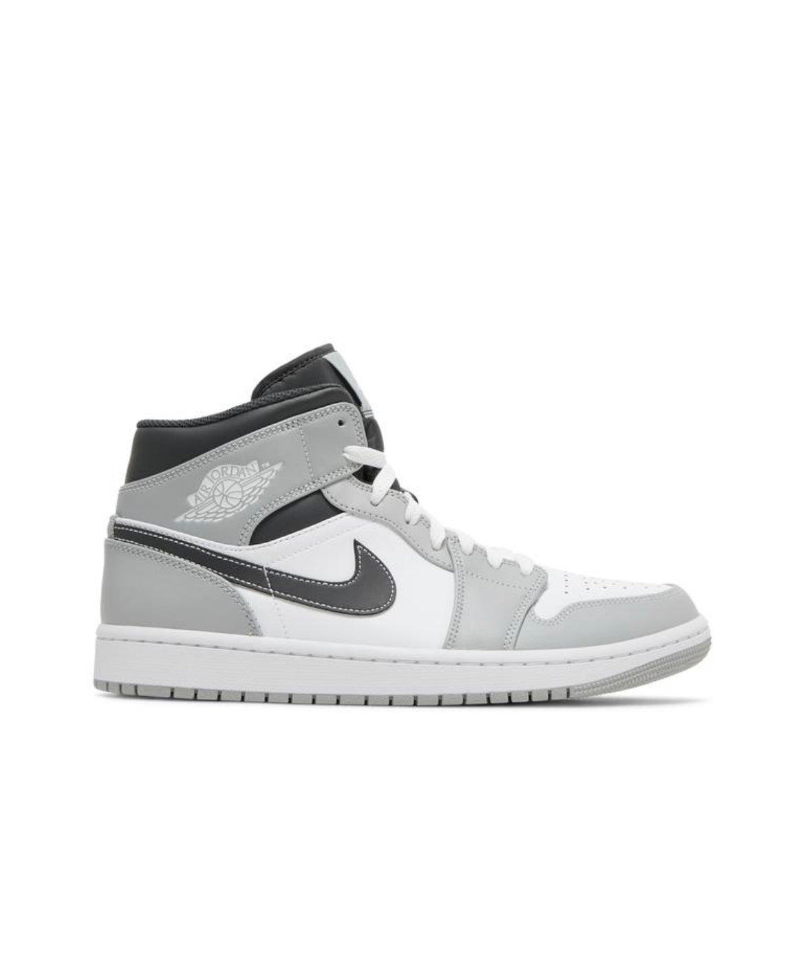 JORDAN 1 MID LIGHT SMOKE GREY